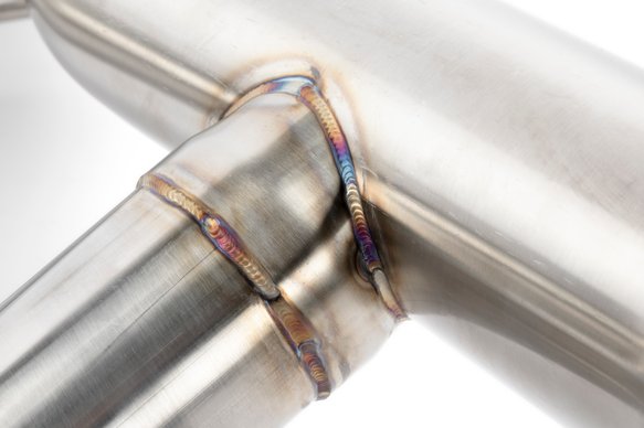 Dinan Valved Axle-Back Exhaust - 2020-2025 BMW X5M/X6M Stainless Steel - Polished Tips - F95/F96