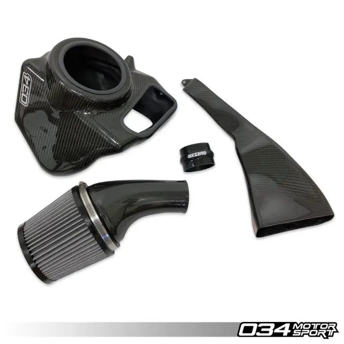 X34 Carbon Fiber Cold Air Intake & Air Duct, B9/B9.5 Audi S4/S5 3.0 TFSI