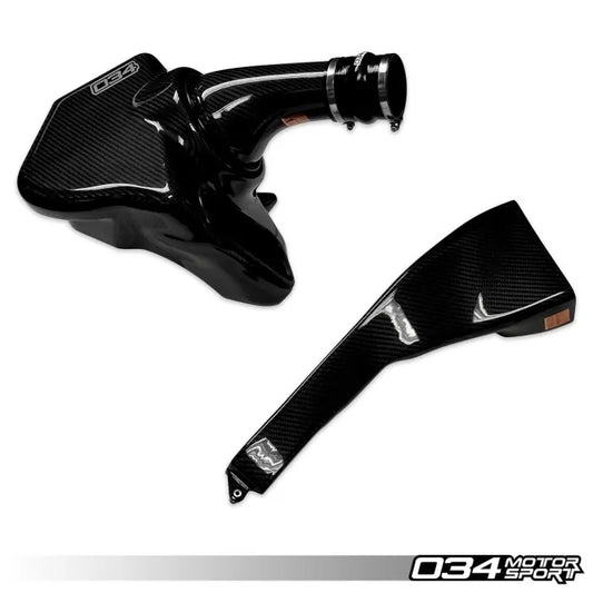 X34 Carbon Fiber Cold Air Intake & Air Duct, B9/B9.5 Audi S4/S5 3.0 TFSI