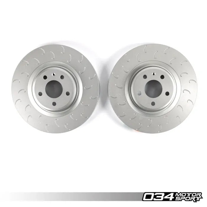 1-Piece Front Brake Rotor Upgrade Kit, Audi B8/B8.5 S4/S5/Q5 3.0T