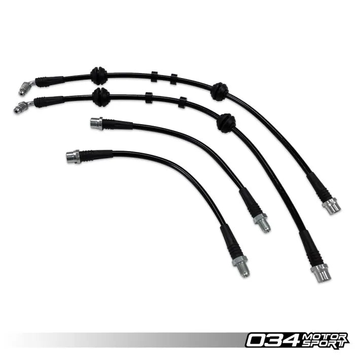 Stainless Steel Braided Brake Line Kit, Gen 1 & Gen 1.5 Audi R8 (4.2 V8 & 5.2 V10)