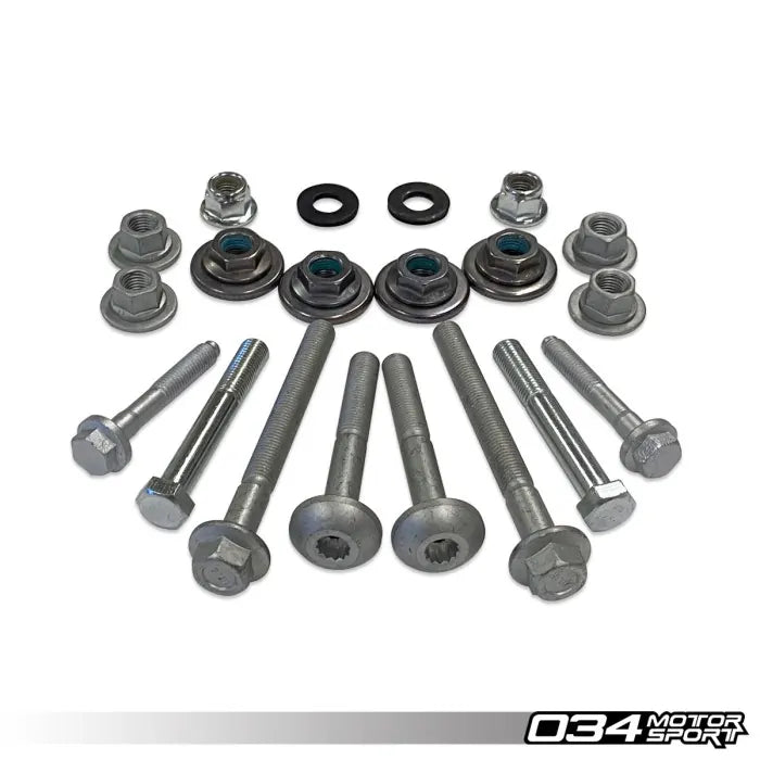 034Motorsport Lower Control Arm M14 Hardware Kit for B8/B8.5 Audi A4/S4/RS4, A5/S5/RS5, Q5/SQ5, C7/C7.5 A6/S6/RS6, A7/S7/RS7, & 95B Porsche Macan