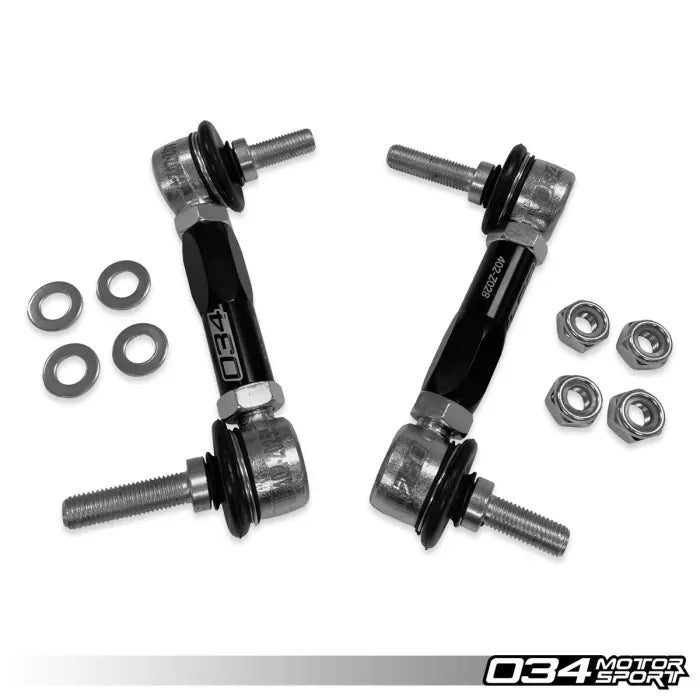 Dynamic+ Billet Adjustable Rear Sway Bar End Link Kit for Mk5/6 VW GTI/GLI/R32/Jetta and 8P Audi A3