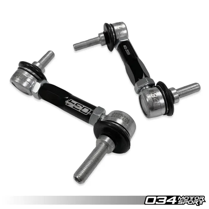 Dynamic+ Billet Adjustable Rear Sway Bar End Link Kit for Mk5/6 VW GTI/GLI/R32/Jetta and 8P Audi A3