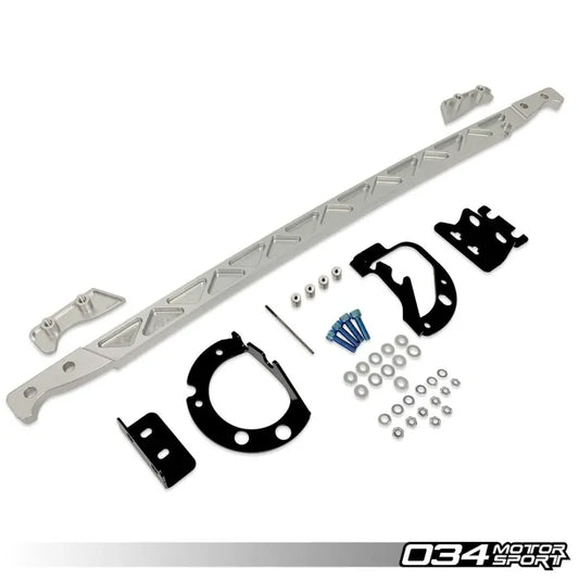 034Motorsport Front Strut Brace, B8 Audi A4/A5/S4/S5, Allroad, Billet Aluminum