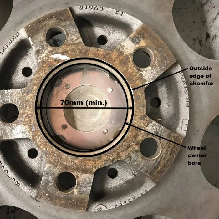 Dynamic+Flush Wheel Spacer Kit, MkV/MkVI Volkswagen Golf/GTI/Rabbit