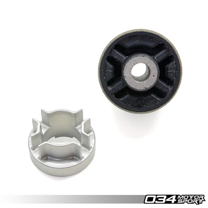 034Motorsport Rear Differential Carrier Mount Insert Kit, B6/B7 Audi A4/S4/RS4, Billet Aluminum