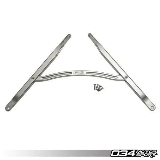 034Motorsport Front Strut Brace, B9/B9.5 Audi A4/S4, A5/S5/RS5, Allroad, Billet Aluminum