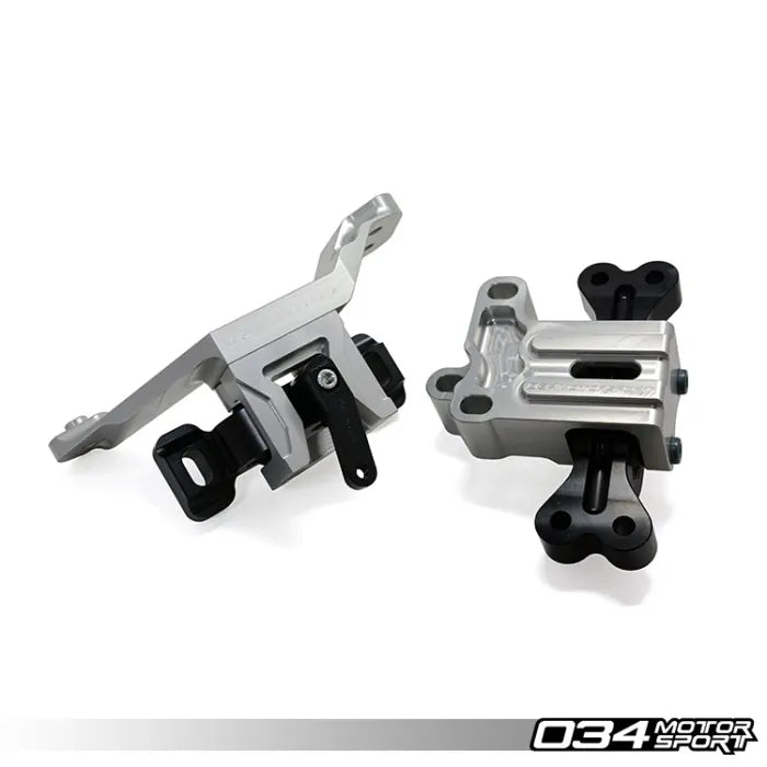 Motorsport TrackSport Engine/Transmission Mount Pair, 8J Audi TTRS 2.5 TFSI 6-MT, Billet Aluminum