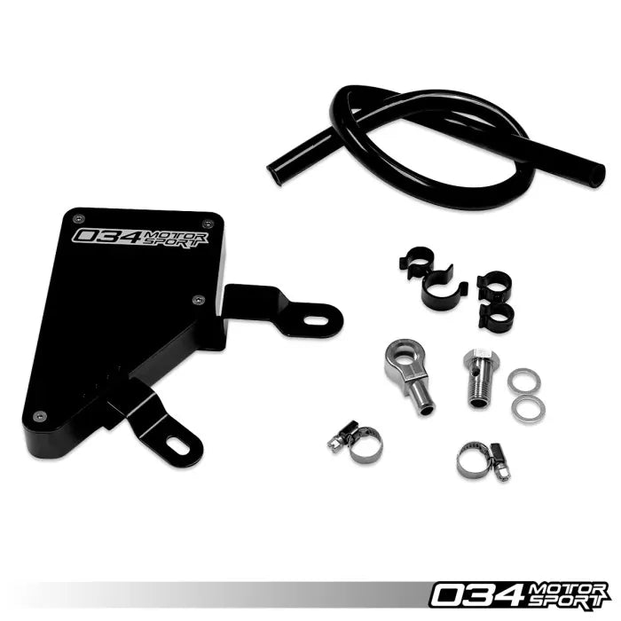 034Motorsport Billet Aluminum DSG Breather Catch Can Kit for Audi 8V.5 RS3