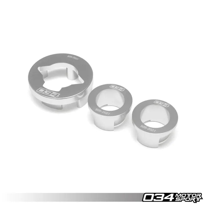 Billet Aluminum Rear Differential Mount Insert Kit, B9/B9.5 Audi A4/A5/S4/S5/RS5 & Allroad