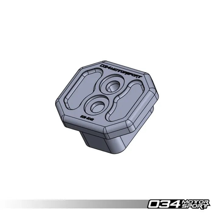 034Motorsport Transmission Mount Insert, C7 Audi A6/S6/RS6 & A7/S7/RS7, 4M/4M.5 Q7 Billet Aluminum