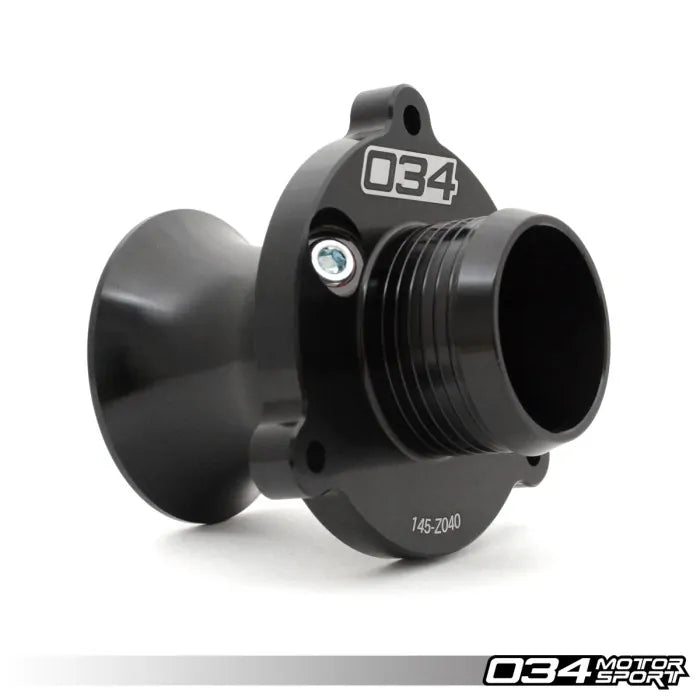 034Motorsport Turbo Muffler Delete with Test Ports, Volkswagen & Audi EA888.3 1.8T/2.0T 4 Cylinder Engines