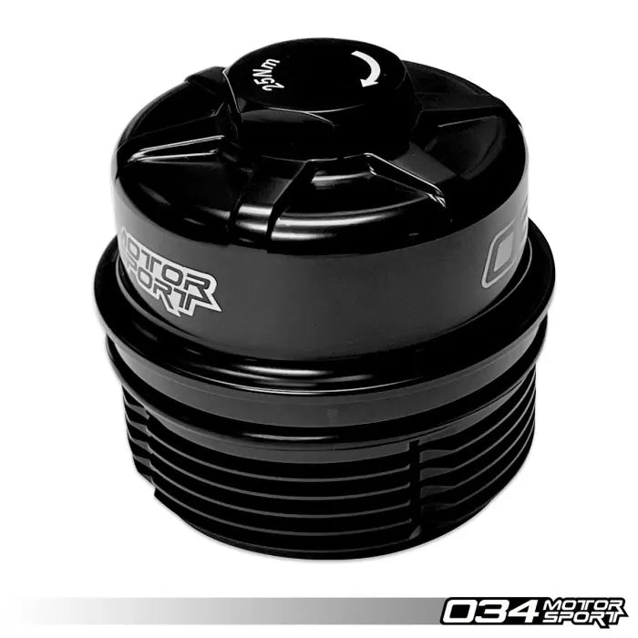 034Motorsport Billet Oil Filter Housing, EA839 V6 Engines (2.9T/3.0T)