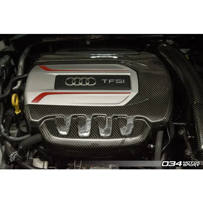 Carbon Fiber Engine Cover, 8V Audi S3 & MkIII Audi TTS