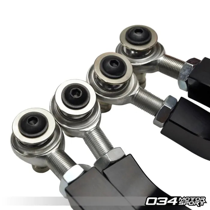 034Motorsport Density Line Adjustable Upper Control Arm Kit, Camber Correcting, B8/B8.5 Audi A4/S4/RS4, A5/S5/RS5, Q5/SQ5, C7/C7.5 A6/S6/RS6, A7/S7/RS7, & 95B Porsche Macan