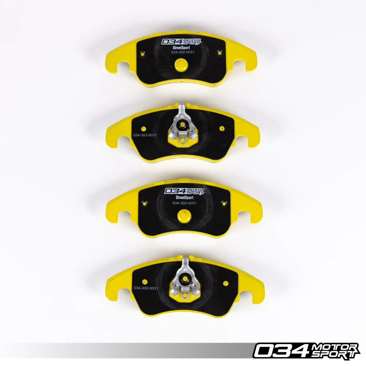 034Motorsport Dynamic+ StreetSport Front Brake Pads for B8/B8.5 & C7/C7.5 Audi