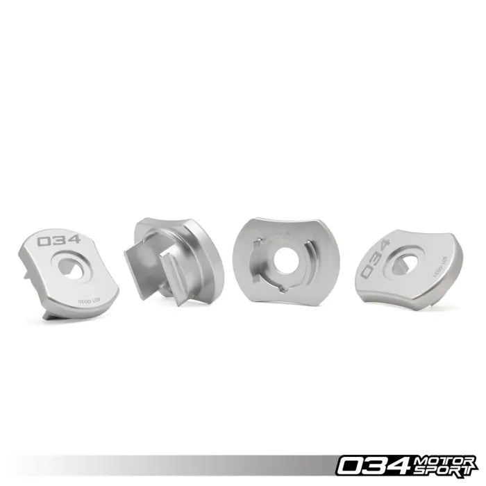 Billet Aluminum Rear Subframe Mount Inserts, Volkswagen & Audi MQB and MQB EVO AWD