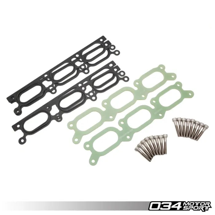 Intake Manifold Spacer, Phenolic, Audi B5 A4/S4/RS4 C5 A6/Allroad 2.7T & 2.8L 30V V6- Transition Port