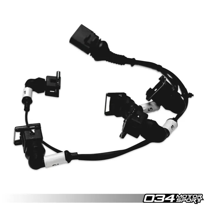 034Motorsport LPI EV1 Fuel Injector Adapter Harness for Audi 8V.5/8Y RS3 & Audi 8S TTRS