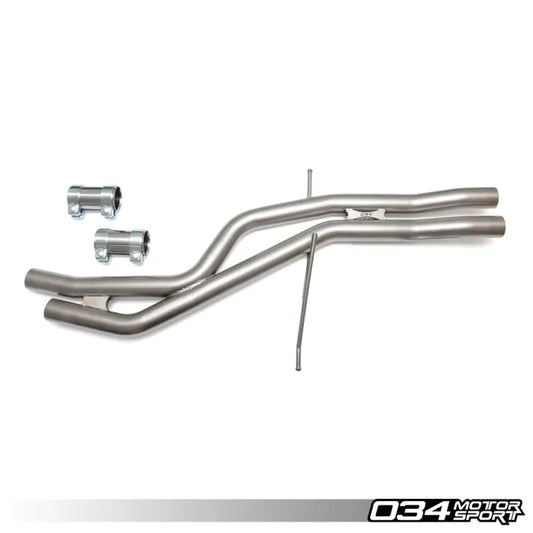 Res-X Resonator Delete and X-Pipe, B8/B8.5 Audi S4 3.0 TFSI