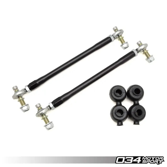 Sway Bar End Link Pair, Motorsport, Front, Adjustable, Volkswagen & Audi PQ35, MQB, and MQB EVO
