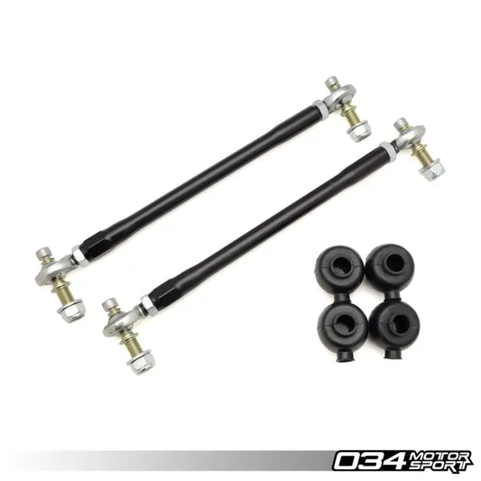 Sway Bar End Link Pair, Motorsport, Front, Adjustable, Volkswagen & Audi PQ35, MQB, and MQB EVO