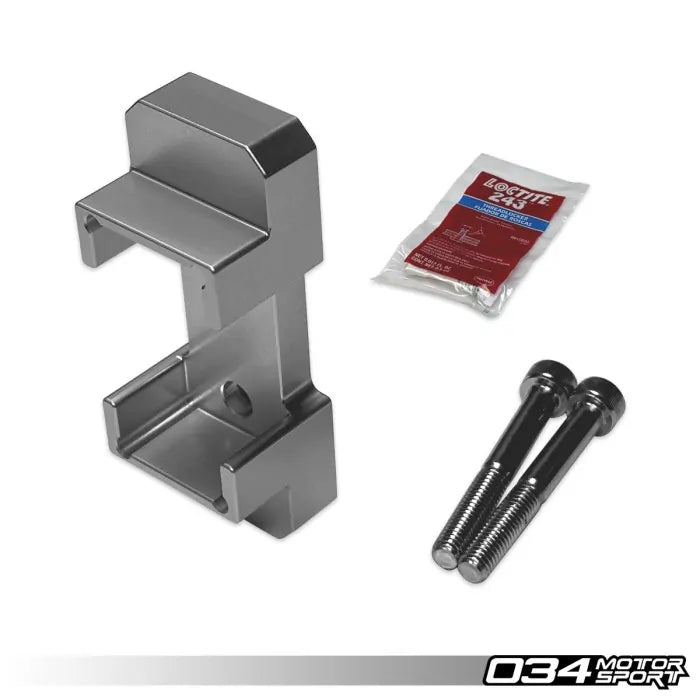 034Motorsport Transmission Mount Insert, B8 Audi A4/S4/RS4, A5/S5/RS5, Q5/SQ5 Billet Aluminum