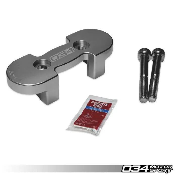 034Motorsport Transmission Mount Insert, B9/B9.5 Audi A4/S4, A5/S5/RS5, Q5/SQ5, Allroad, C8 RS6/RS7, 4M.5 SQ7/SQ8, & D5 A8/S8, Billet Aluminum