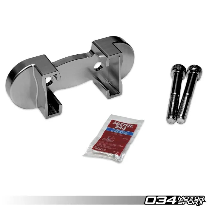 034Motorsport Transmission Mount Insert, B9/B9.5 Audi A4/S4, A5/S5/RS5, Q5/SQ5, Allroad, C8 RS6/RS7, 4M.5 SQ7/SQ8, & D5 A8/S8, Billet Aluminum