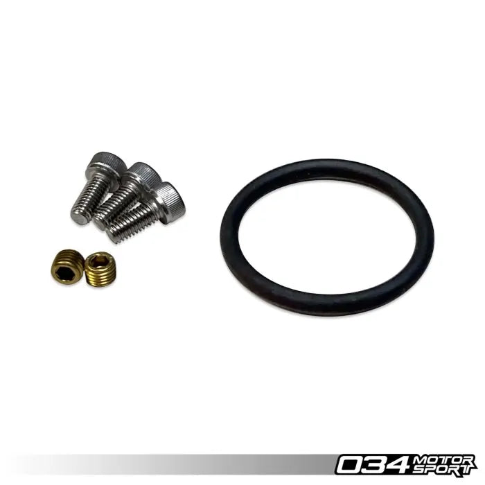 034Motorsport Turbo Muffler Delete w/ Test Ports, Mk8 Volkswagen GTI