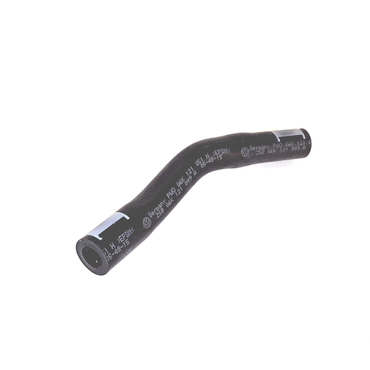 06K-121-049-A Genuine VW/Audi short formed black EPDM coolant connector hose, ordering reference, repeated original archive photo 7