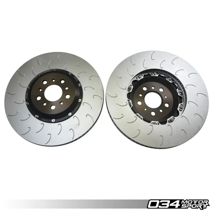 2-Piece Floating Front Brake Rotor Upgrade Kit for F8X BMW M2 Competition/CS, M3/M4 C/CS, & M4 GTS (2NH/2NK Caliper)