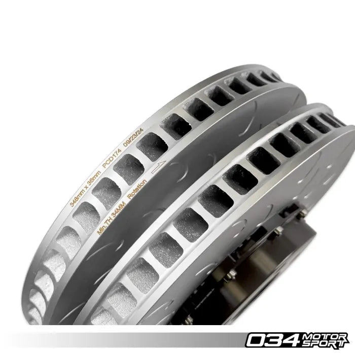 2-Piece Floating Front Brake Rotor Upgrade for BMW G20 M340i and Toyota A90/91 GR Supra