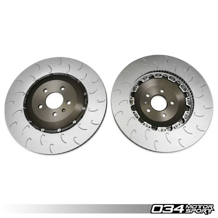 2-Piece Floating Front Brake Rotor Upgrade Kit for Audi 4M/4M.5 SQ7/SQ8