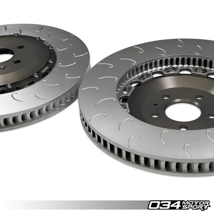 2-Piece Floating Front Brake Rotor Upgrade Kit for Audi 4M/4M.5 SQ7/SQ8