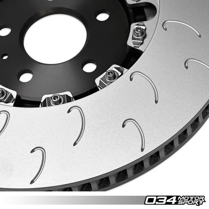 2-Piece Floating Front Brake Rotor Upgrade Kit for Audi B8/8.5 SQ5 / A8/S8 D4