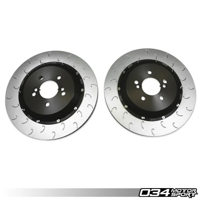 2-Piece Floating Rear Brake Rotor Upgrade Kit for F8X BMW M2 Competition/CS, M3/M4 C/CS, & M4 GTS (2NH/2NK Caliper)