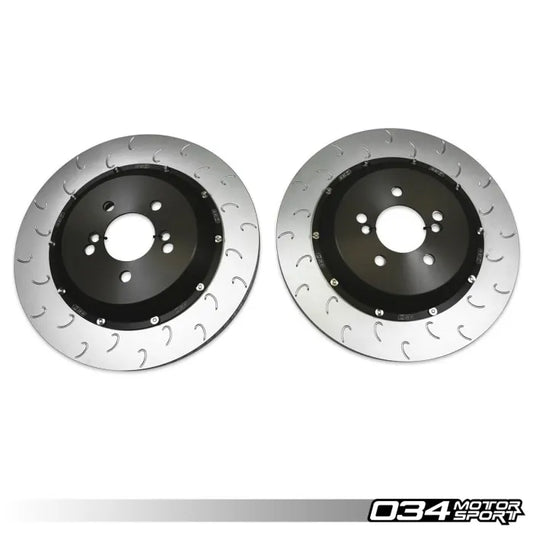 2-Piece Floating Rear Brake Rotor Upgrade Kit for F8X BMW M2 Competition/CS, M3/M4 C/CS, & M4 GTS (2NH/2NK Caliper)