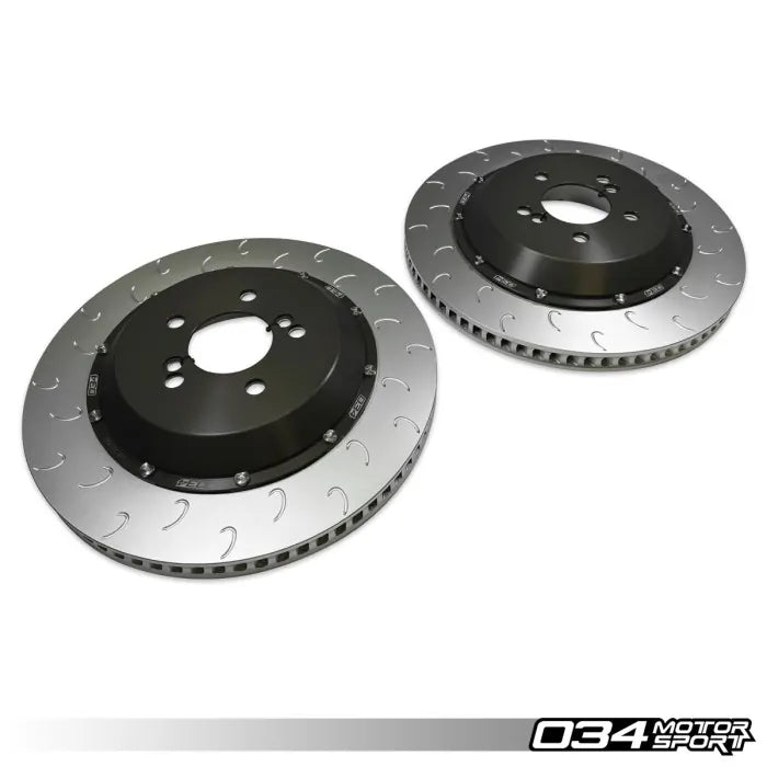 2-Piece Floating Rear Brake Rotor Upgrade Kit for F8X BMW M2 Competition/CS, M3/M4 C/CS, & M4 GTS (2NH/2NK Caliper)