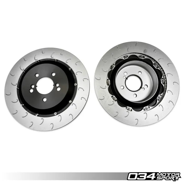 2-Piece Floating Rear Brake Rotor Upgrade Kit for F8X BMW M2 Competition/CS, M3/M4 C/CS, & M4 GTS (2NH/2NK Caliper)