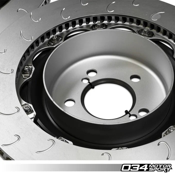 2-Piece Floating Rear Brake Rotor Upgrade Kit for F8X BMW M2 Competition/CS, M3/M4 C/CS, & M4 GTS (2NH/2NK Caliper)