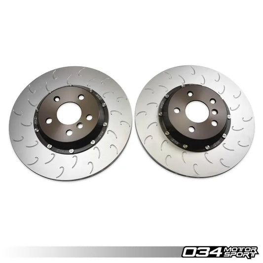 2-Piece Floating Rear Brake Rotor Upgrade Kit for G20 BMW M340i & A90/A91 Toyota Supra
