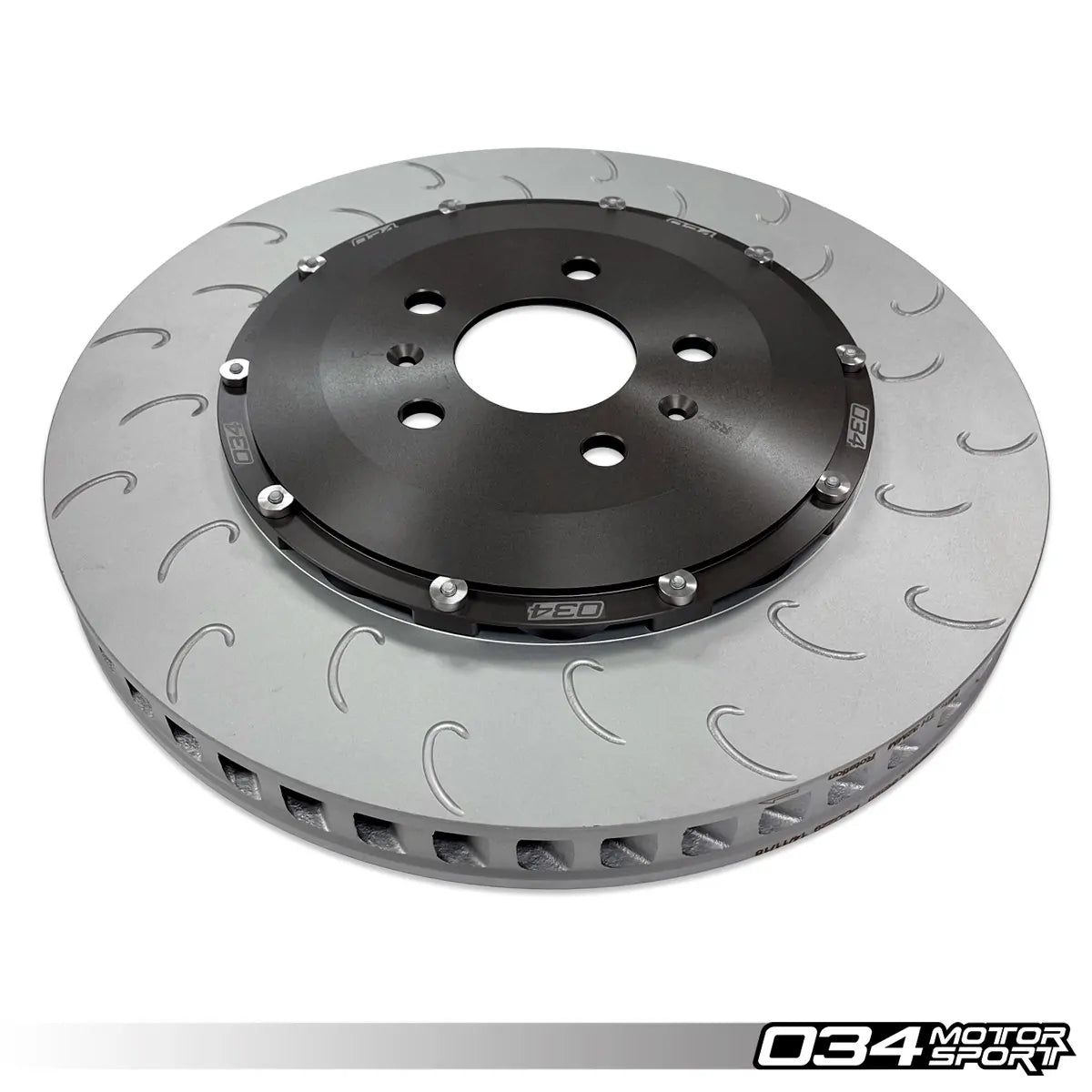 2-Piece Floating Front Brake Rotor Upgrade Kit For Audi 8S TTRS