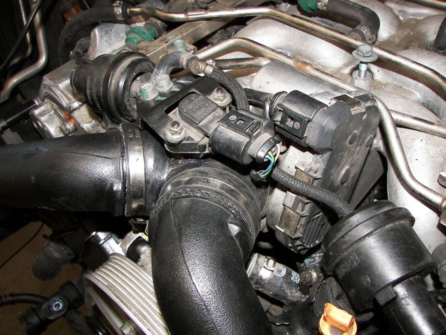 Throttle Body Intake Boot, B5 Audi S4 & C5 Audi A6/Allroad 2.7T, Silicone - Red