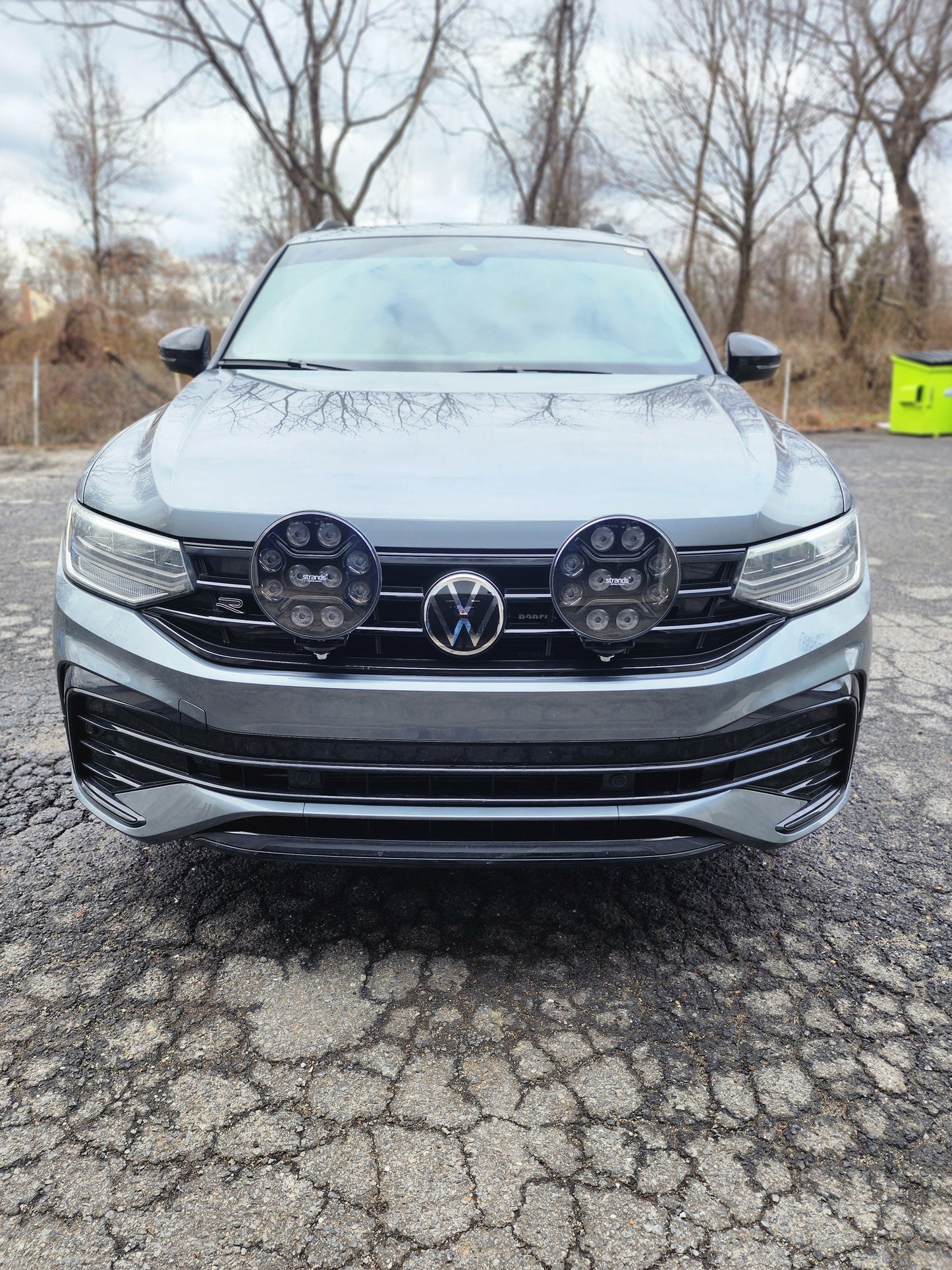 B2BFAB Auxiliary Light Bracket, For 2022 to 2024 VW Tiguan Mk2.5