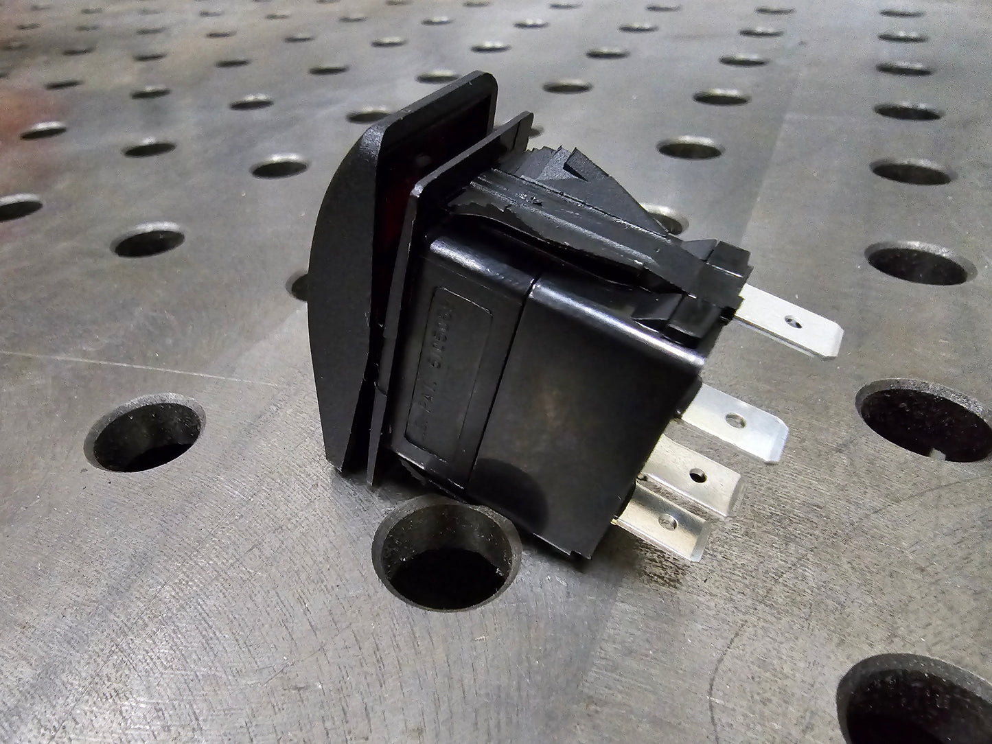 B2BFAB LED 3-Position (ON-OFF-ON) SPDT Rocker Switch