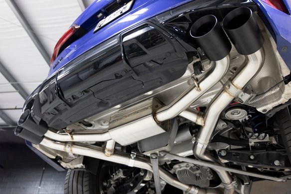 Dinan Valved Axle-Back Exhaust - 2020-2025 BMW X5M/X6M Stainless Steel - Polished Tips - F95/F96