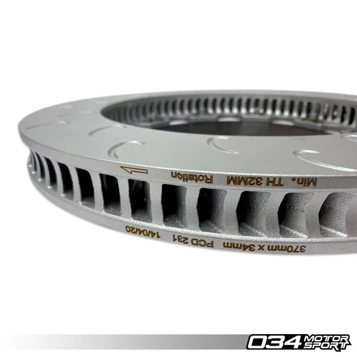 2-Piece Floating Front Brake Rotor Upgrade Kit for Audi 8V.5 RS3