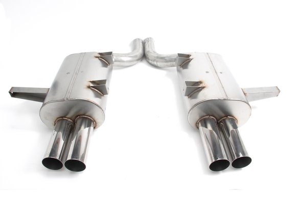 Dinan Free Flow Axle-Back Exhaust - 2000-2003 BMW M5 Stainless Steel - Polished Tips - E39